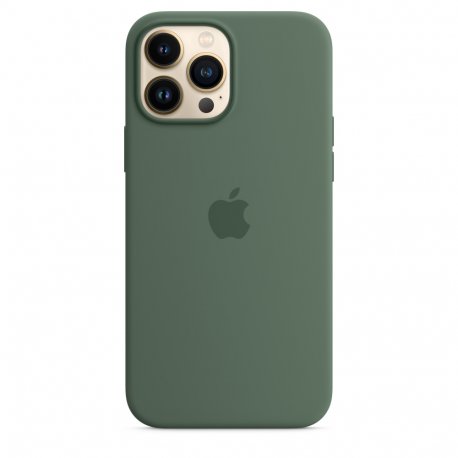 Чехол Apple iPhone 13 Pro Max Silicone Case with MagSafe Eucalyptus (MN6C3)