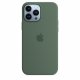 Чехол Apple iPhone 13 Pro Max Silicone Case with MagSafe Eucalyptus (MN6C3)