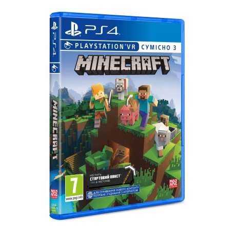 Игра Minecraft (PS4, Русская версия)