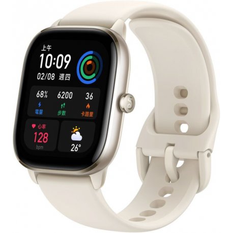 Смарт-годинник Xiaomi Amazfit GTS 4 mini Moonlight White
