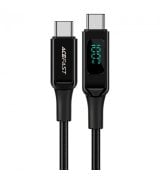 Кабель Acefast C6-03 Type-C to Type-C 100W 2m Black (AFC6-03B)
