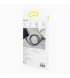Кабель Baseus Cafule Cable USB For Type-C 3A 2m Gray-Black (CATKLF-CG1)