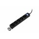 Сетевой удлинитель 2E 5XSchuko с выключателем 3G*1.5мм 5м Black (2E-U05ES15M5BK) Сетевой удлинитель 2E 5XSchuko с выключателем 3G*1.5мм 5м Black (2E-U05ES15M5BK)