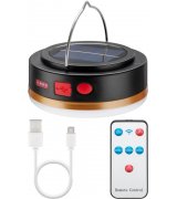 Фонарь Goobay LED Solar Camping Lamp with IR Remote Control