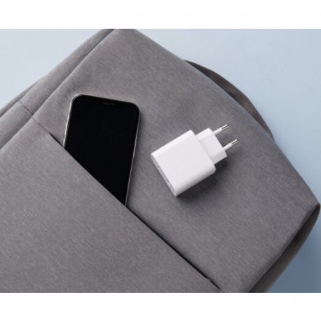 Сетевое зарядное устройство Xiaomi Mi Wall Charger 33W USB+Type-C QC3.0 (BHR4996GL) EU Plug