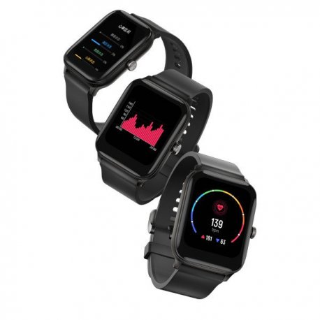 Смарт-годинник Xiaomi Haylou GST Black Global (LS09B)