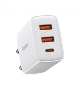 Мережевий зарядний пристрій Baseus Compact PD Charger 30W U+C White (CCXJ-E02)