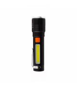 Ручной фонарик аккумуляторный Led Flashlight 2in1 Type-C XH-P50 BX-P12 Black