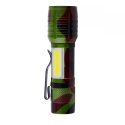 Ручной фонарик аккумуляторный Led Flashlight 2in1 microUSB BL-535M Green