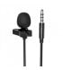Микрофон-петличка Hoco L14 3,5 mm Mini-Jack Black