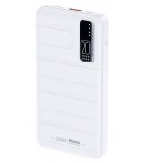 Зовнішній акумулятор Remax PowerBank Noah 20W+22.5W PD+QC Fast Charging 20000mAh White (RPP-316)