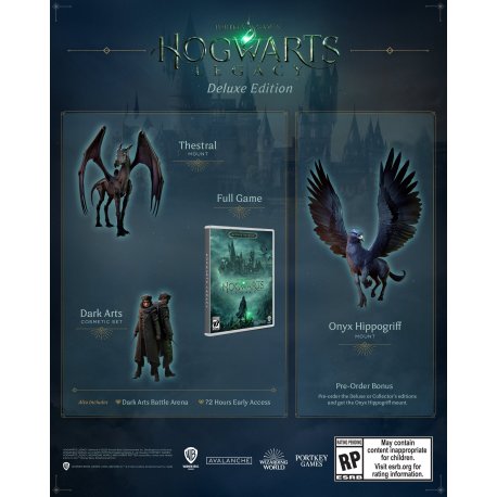 Гра Hogwarts Legacy. Deluxe Edition (Xbox Series X, eng мова)