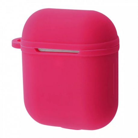 Чехол Shock Proof Silicone Case для Airpods 1/2 Bordo
