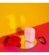 Чехол Shock Proof Silicone Case для Airpods 1/2 Bordo