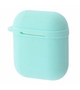 Чехол Shock Proof Silicone Case для Airpods 1/2 Turquoise