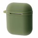 Чехол Shock Proof Silicone Case для Airpods 1/2 Army Green