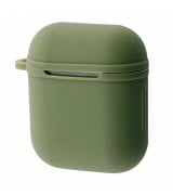Чохол Shock Proof Silicone Case для Airpods 1/2 Army Green