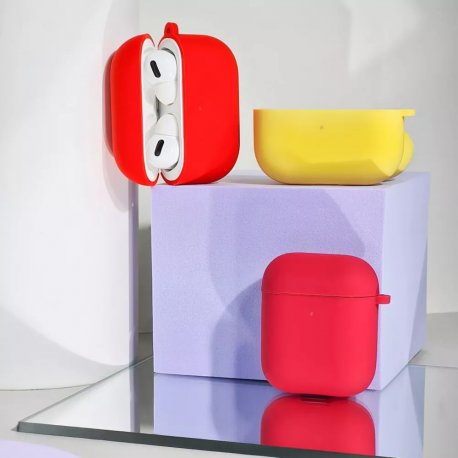 Чехол Silicone Case New Full Carbine для Airpods 3 Spearmint