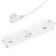 Сетевой удлинитель Hoco NS1 4 розетки / 3USB (Type-C PD20W+2USB 18W) 1,8m White Сетевой удлинитель Hoco NS1 4 розетки / 3USB (Type-C PD20W+2USB 18W) 1,8m White