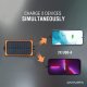 Портативная батарея с динамо-машиной, солнечной панелью и фонарем 4Smarts Solar PowerBank Prepper 12000mAh Портативная батарея с динамо-машиной, солнечной панелью и фонарем 4Smarts Solar PowerBank Prepper 12000mAh