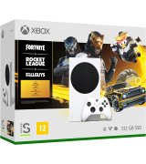 Microsoft Xbox Series S 512GB White + Fortnite + Rocket League + Fall Guys Bundle
