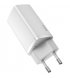 Сетевое зарядное устройство Baseus GaN2 Lite Quick Charger 65W 1Type-C + 1USB White (CCGAN2L-B02)