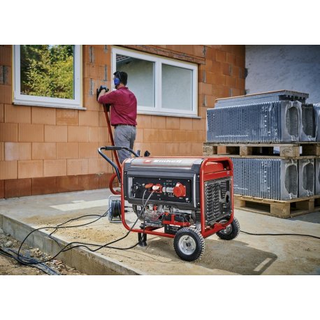 Бензиновий генератор Einhell TC-PG 65/E5, 230В/380В 3.6/6.51kW AVR (4152610)