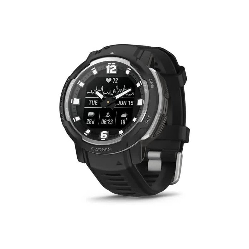Смарт-часы Garmin Instinct Crossover Black (010-02730-03) Купить
