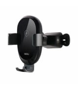 Автодержатель с беспроводной зарядкой Remax Sensor Mount For Car Vent Black (RM-C39)