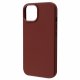 Чехол WAVE Premium Leather Edition Case with MagSafe для iPhone 14 Umber
