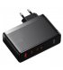 Сетевое зарядное устройство Baseus GaN5 Pro Fast Charger 2C+U 140W (Type-C to Type-C 100W) (1m) Black (CCGP100201)