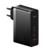 Сетевое зарядное устройство Baseus GaN5 Pro Fast Charger 2C+U 140W (Type-C to Type-C 100W) (1m) Black (CCGP100201)