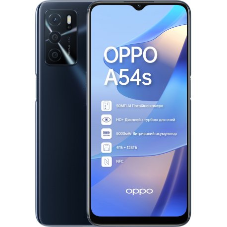 OPPO A54s 4/128GB Crystal Black