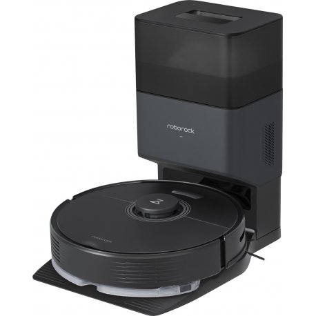 Робот-пылесос с влажной уборкой + самоочистка RoboRock Q7 Max+ Black