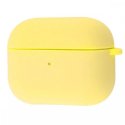 Чехол Silicone Case Full with Carbine для Airpods 3 Yellow