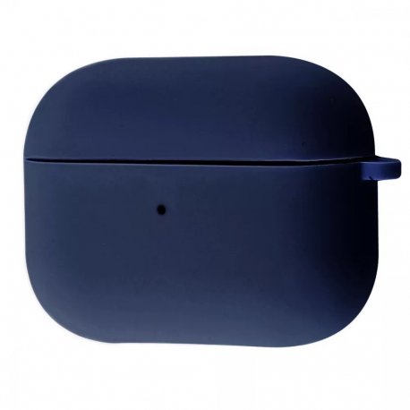 Чехол Silicone Case Full with Carbine для Airpods 3 Midnight Blue