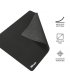 Килимок для миші Trust MousePad M Black (24193_TRUST)