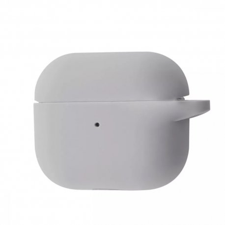 Чехол Silicone Case New with Carbine для Airpods 3 Gray