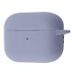 Чехол Silicone Case New with Carbine для Airpods Pro 2 Lavender Gray