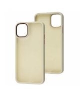 Чехол Metal Bezel для iPhone 14 Pro Beige