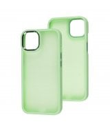 Чехол Metal Bezel для iPhone 14 Pro Light Green