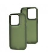 Чехол Metal Bezel для iPhone 14 Pro Dark Green