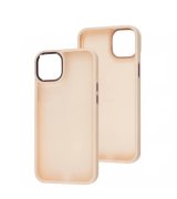 Чохол Metal Bezel для iPhone 13 Pro Peach