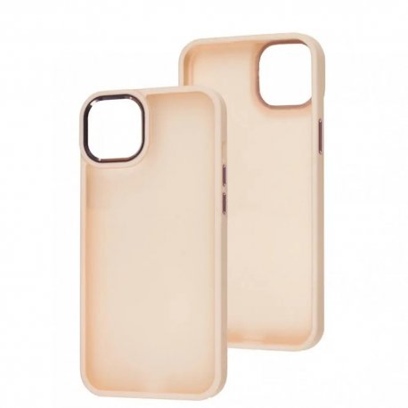 Чохол Metal Bezel для iPhone 13 Pro Peach