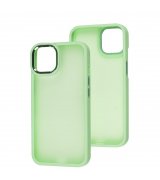 Чехол Metal Bezel для iPhone 13 Light Green