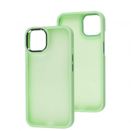 Чехол Metal Bezel для iPhone 13 Light Green