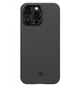 Чохол Pitaka MagEZ 3 Twill 1500D Case для iPhone 14 Pro Max Black/Grey (KI1401PM)