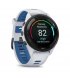 Смарт-часы Garmin Forerunner 265 Black Bezel with Whitestone Case and Whitestone/Tidal Blue Silicone Band (010-02810-11)