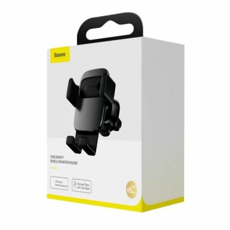 Автоутримувач Baseus Cube Gravity Vehicle-mounted Holder Dark Grey (SUYL-FK01)