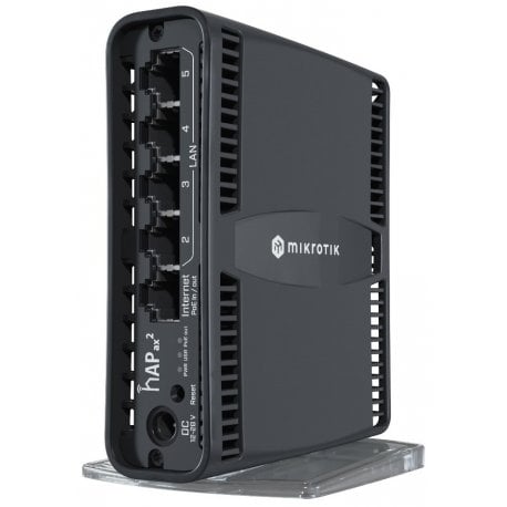 Маршрутизатор (роутер) MikroTik hAP ax2 (C52IG-5HAXD2HAXD-TC)